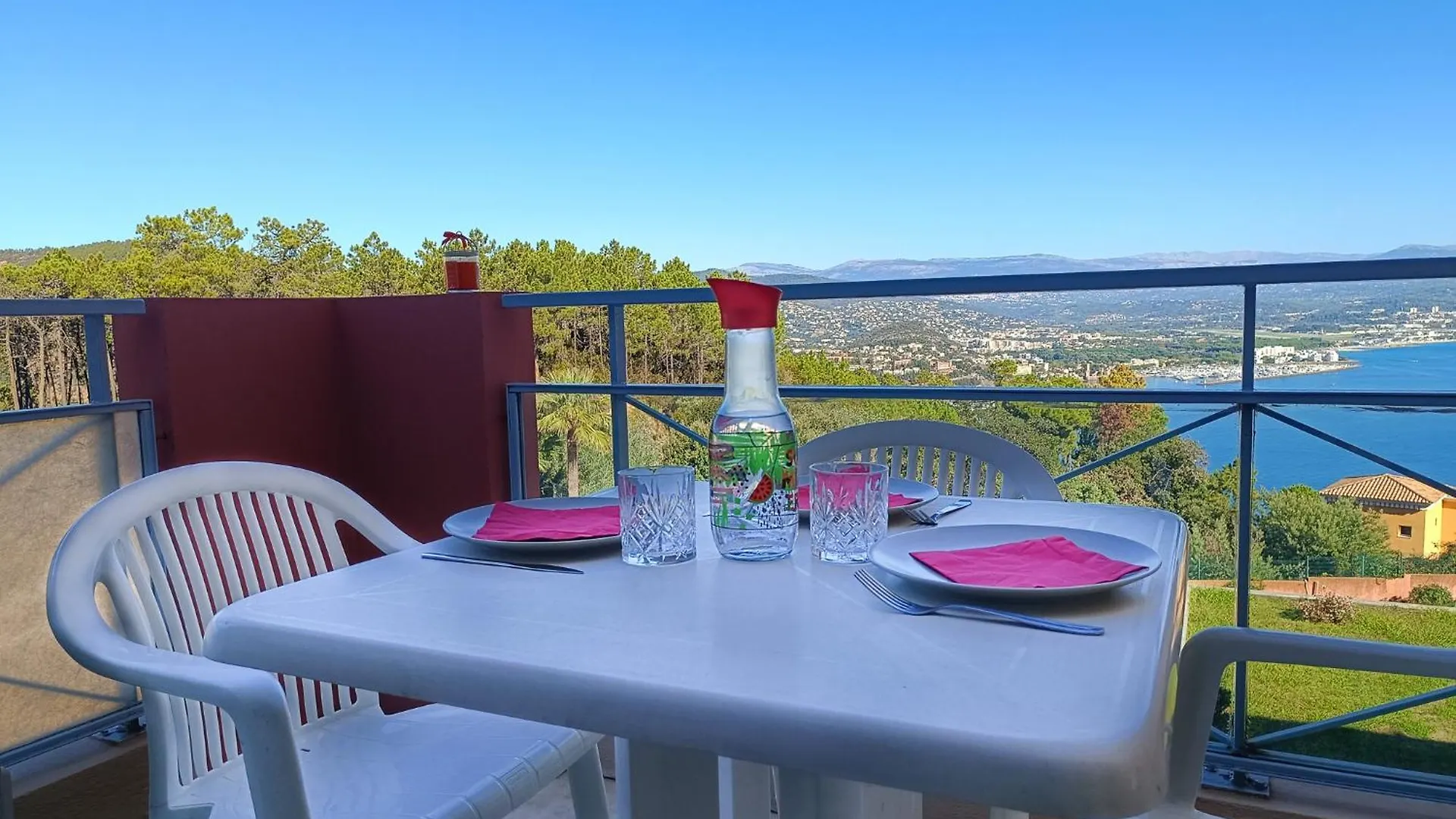 Apartment Appartement 3P Traversant Vue Mer Et Foret - Les Cles De L'Esterel Theoule-sur-Mer